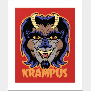 Krampus Posters and Art